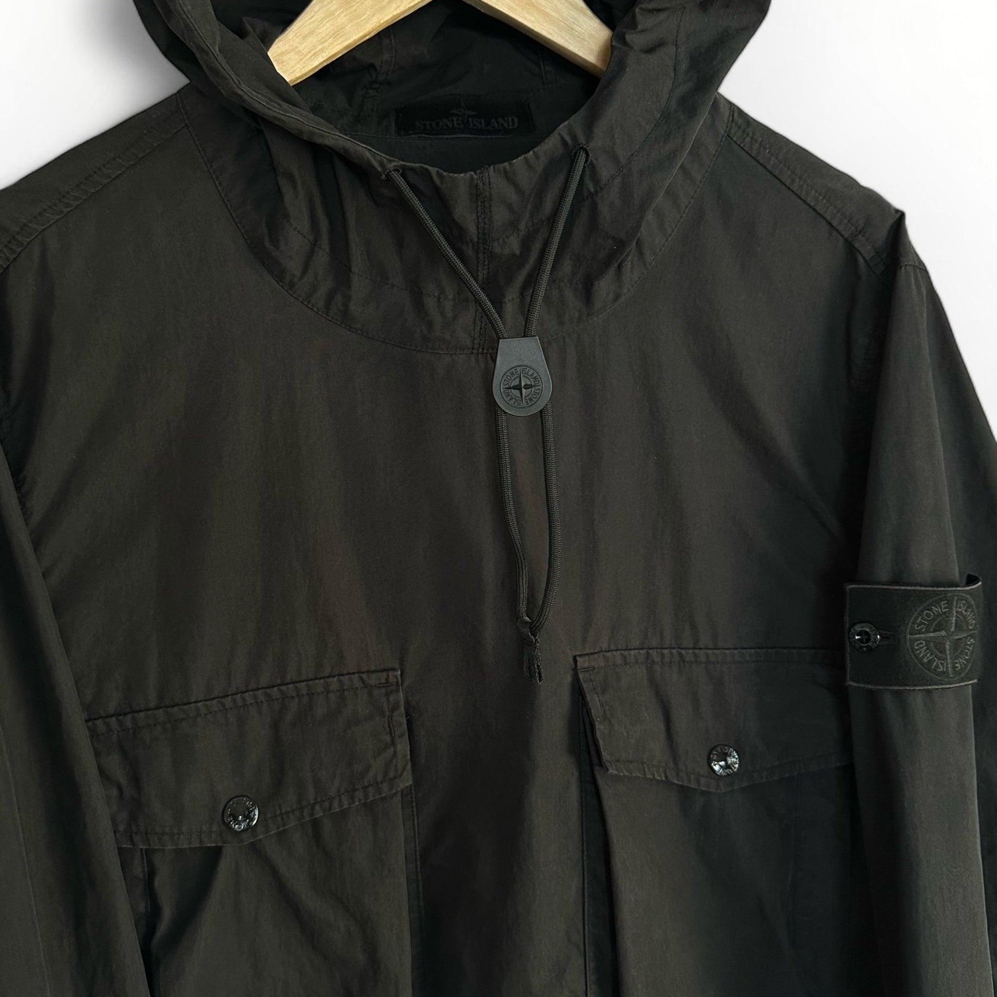 Stone Island 2019 Ghost Cotton Resin Smock - M - Bărbați - Shop Smart