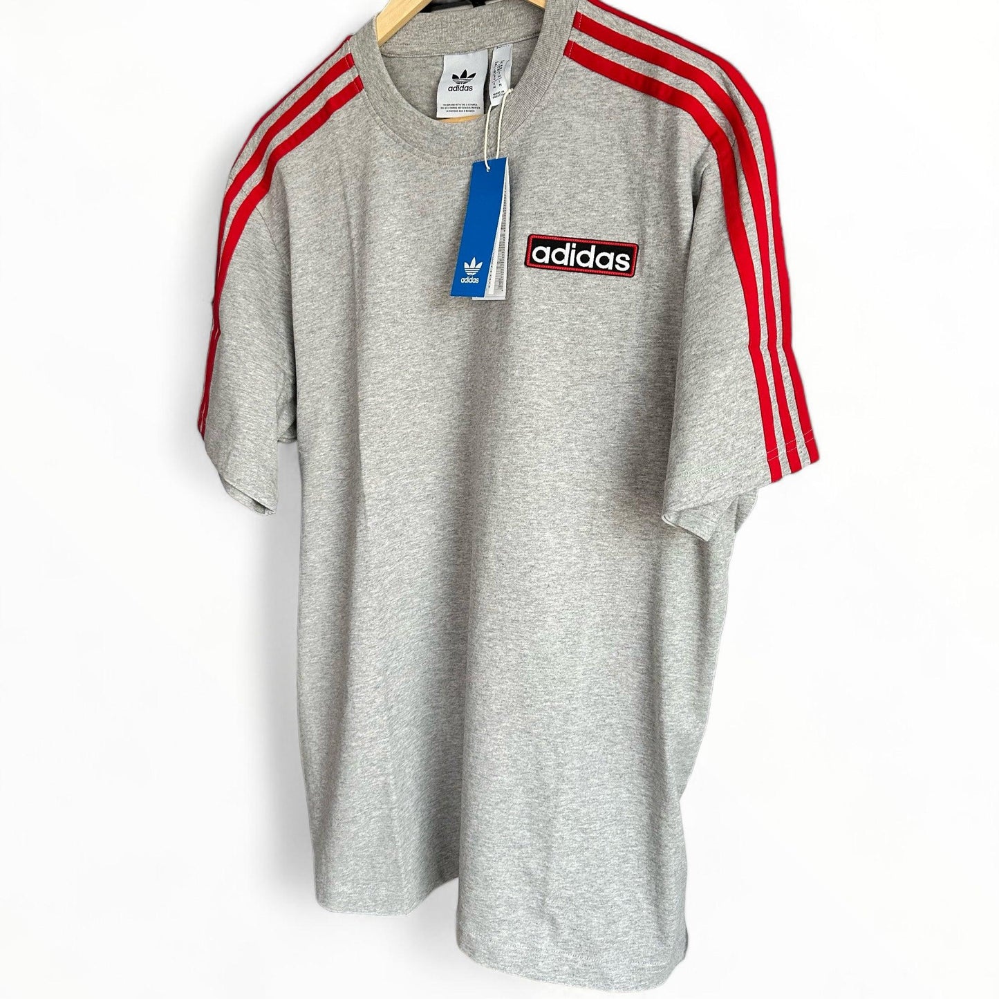 Tricou Adidas Thre Stripes - M - Bărbați