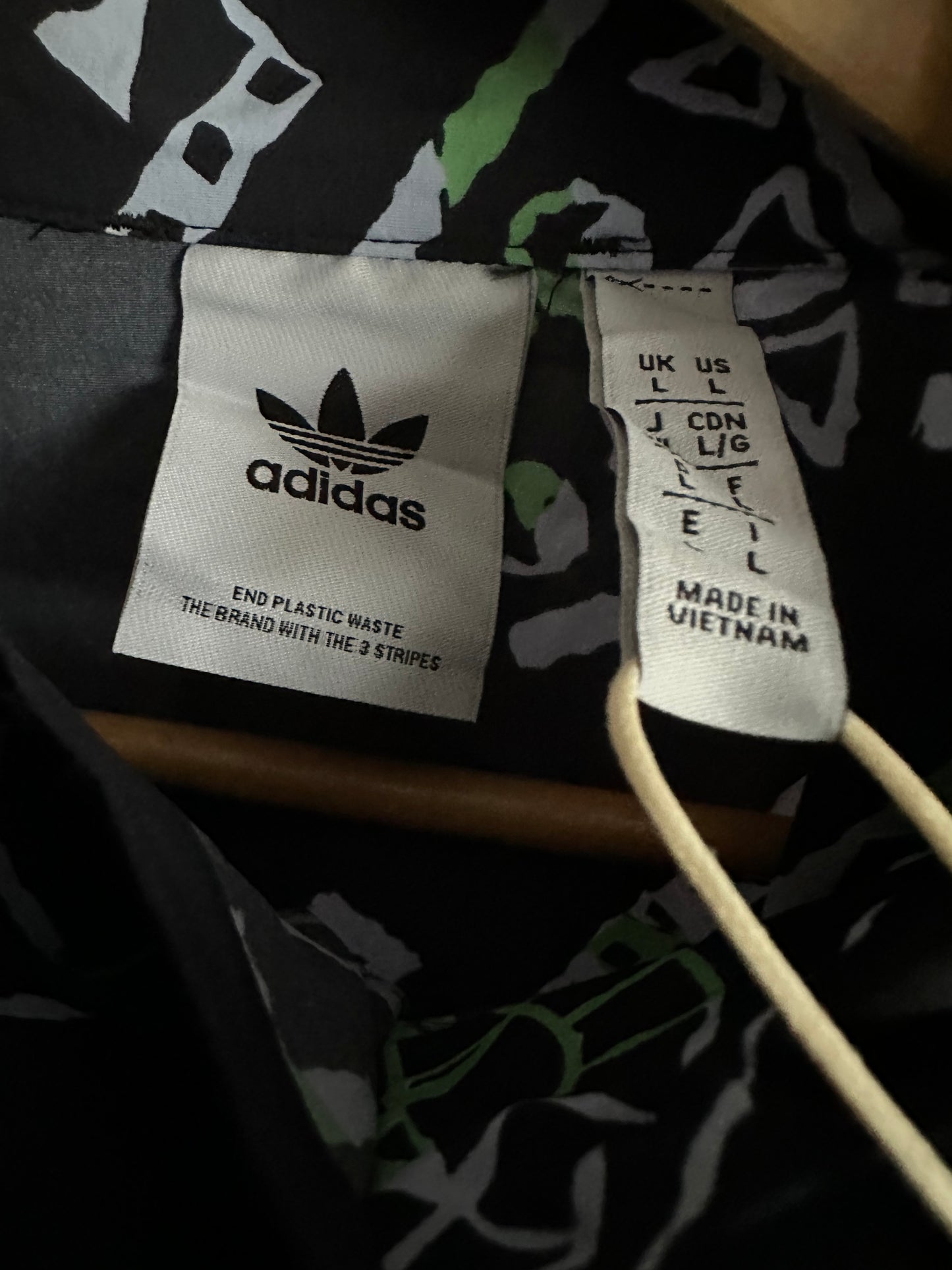 Jachetă Half-Zip Adidas Adventure - L - Bărbați